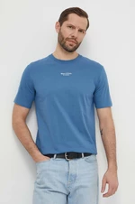 Bavlnené tričko Marc O'Polo pánsky, s potlačou, 421201251034