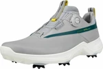 Ecco Biom G5 BOA Mens Golf Shoes Concrete/Baygreen 44 Calzado de golf para hombres