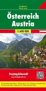 Automapa Rakousko 1:600.000