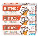 ELMEX Kids Detská zubná pasta pre deti od prvého zúbku do 6 rokov 3 x 50 ml