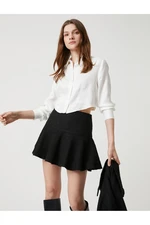 Koton Rachel Araz X - Crop Shirt with Stitching Detail