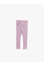 Koton Basic Ribbed Cotton Leggings
