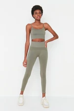 Jerf Vella - Khaki High Waist Consolidating Leggings