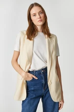 Koton Women's Beige Vest