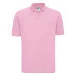 Light pink men's polo shirt 100% cotton Russell