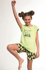 Girls' pajamas Cornette avocado