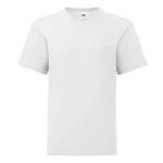 White children's t-shirt in combed cotton Fruit of the Loom