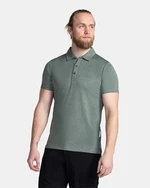 Men's polo shirt KILPI OLIVA-M Dark green