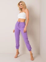 Basic purple sweatpants
