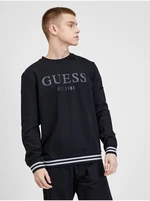 Black Mens Sweatshirt Guess Beau - Men