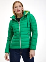 Orsay Green Ladies Winter Quilted Jacket - Women