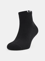 Under Armour Ponožky Core QTR 3PK-BLK