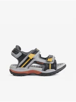 Black and gray boys' sandals Geox Borealis - Boys