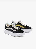 Černé dámské tenisky na platformě VANS UA Old Skool Overt CC - Dámské