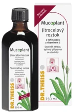 MUCOPLANT jitrocelový sirup s Echinaceou a vitamínem C 250 ml