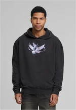 Vive la Liberte Oversize Acid Black Hooded