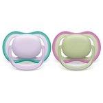 Philips Avent Ultra Air SCF085/24 0-6 m dudlík Purple/Green 2 ks