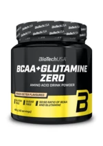 BIOTECH BCAA + Glutamine Zero – pomaranč 480 g