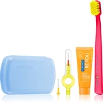 Curaprox Travel Set cestovná sada na zuby, jazyk a ďasná Blue
