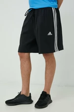 Tréningové šortky adidas Essentials Chelsea pánske, čierna farba