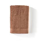 Pomarańczowobrązowy bawełniany ręcznik kąpielowy 70x140 cm Terracotta – Zone