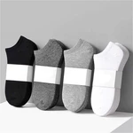 High Quility Pure Color Boat Cotton Socks Black Socks Male Socks Female Socks Summer Boat Socks Men Hoseiry
