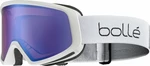 Bollé Bedrock Plus White Matte/Azure Okulary narciarskie