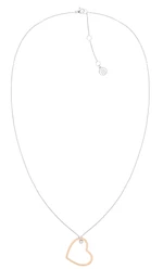 Tommy Hilfiger Slušivý bicolor náhrdelník se srdíčkem Minimal Hearts 2780759