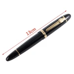 JINHAO 159 18KGP 0.7Mm MEDIUM BROAD NIB FOUNTAIN PEN Free Office Fountain Pen With A Box