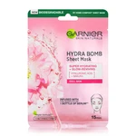 Garnier Skin Naturals textilná maska s výťažkom zo sakury, 28 g