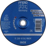 PFERD 62223832 E 230-8 SG INOX brúsny kotúč lomený  230 mm 22.23 mm 10 ks
