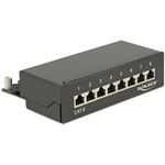 Delock  8 portů sieťový Patchpanel CAT 6 1 U