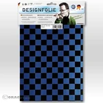 Oracover 95-057-071-B dizajnová fólie Easyplot Fun 4 (d x š) 300 mm x 208 mm perleť, čierna, modrá