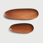 Odkladací miska Thin Oval, set 2ks, více variant - Ethnicraft Realizare: mahagonové dřevo