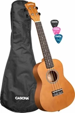 Cascha CUC100 Linden Konzert-Ukulele Brown