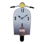 Nástenné hodiny Antic Line Scoot Bleu