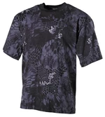 Bavlnené tričko US army MFH® s krátkym rukávom – Čierna (Farba: Čierna, Veľkosť: L)