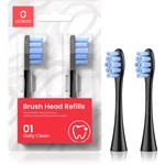 Oclean Brush Head Standard Clean P2S5 náhradní hlavice pro zubní kartáček Black 2 ks