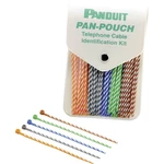 Panduit PP5X50F PP5X50F sťahovacie pásky 102 mm 2.50 mm modrá, oranžová, zelená, hnedá, sivá s farebným označením 250 ks