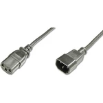 Digitus IEC, napájací kábel [1x IEC C14 zástrčka 10 A - 1x IEC C13 zásuvka 10 A] 1.80 m čierna
