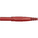Stäubli XL-410 laboratórne zástrčka zástrčka, rovná Ø pin: 4 mm červená 1 ks