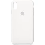 Apple Silikon Case zadný kryt na mobil Apple iPhone XS Max biela