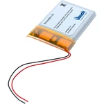 Jauch Quartz LP633750JS špeciálny akumulátor Prismatisch s káblom Li-Pol 3.7 V 1220 mAh