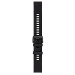 Remienok Tactical silikonový na Garmin Fenix 5/6 QuickFit 22mm čierny vymeniteľný remienok • pre Garmin Fenix 5/6 QuickFit 22 mm • materiál: silikón •