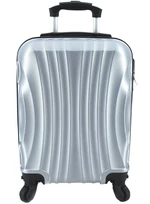 Cestovní palubní kufr Arteddy / 4 kolečka (XS) 30l - stříbrná