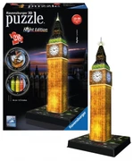 Rappa Puzzle 3D Big Ben noční edice, 216 dílů