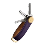 Orbitkey Kožená kľúčenka Orbitkey 2.0 Crazy Horse - Aubergine Purple