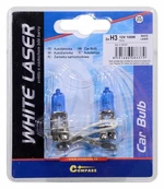 Žárovka 12V H3 100W Pk22s WHITE LASER blister 2ks