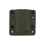 OWB Glock - vnější pouzdro na pistolový dvouřadý zásobník bez SweatGuard RH Holsters® – Olive Green (Barva: Olive Green, Typ uchycení: Kovový průvlek)