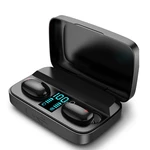 PTM W2S TWS bluetooth 5.0 Earphone LED Display HiFi Stereo Touch Control HD Calls Headphone for iPhone Huawei